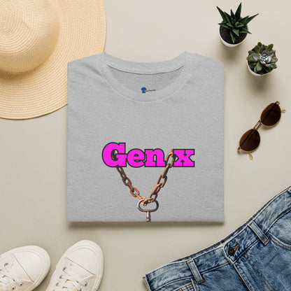 Retro Gen X Latchkey Kids Key T-Shirt | Vintage 1980s Silver Key Tee