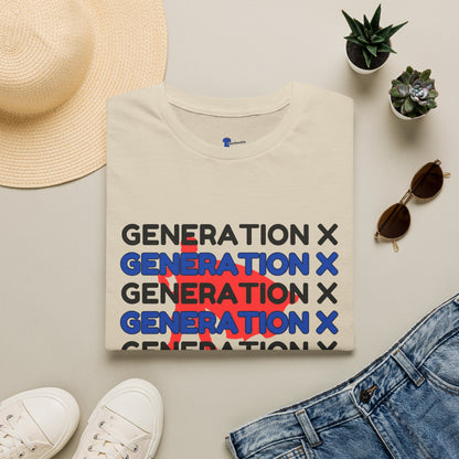 Funny Gen X Superhero T-Shirt | Retro Generation X Graphic Tee