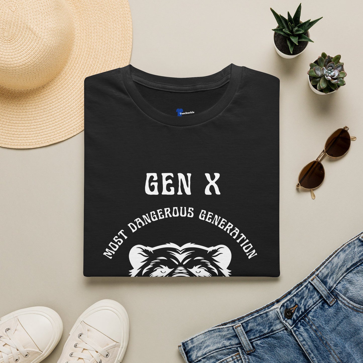 Gen X Shirt Most Dangerous Generation Tee, Outlaw Generation X T-Shirt, 1970s Birthday Gift For Gen X, Badass Latchkey Kid Bear Apparel