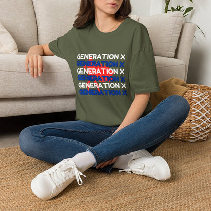 Funny Gen X Superhero T-Shirt | Retro Generation X Graphic Tee