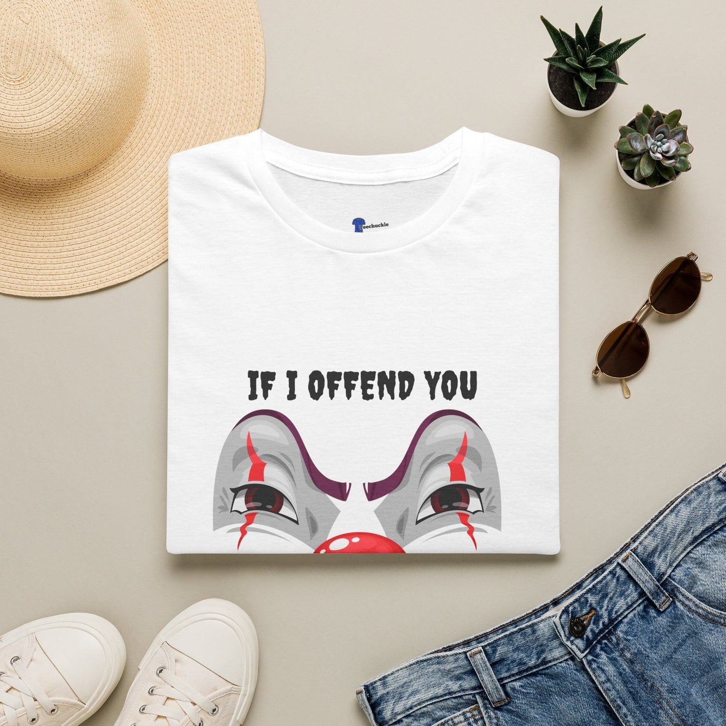 Gen X Clown Shirt. If I Offend You, I Will Purposely Do It More Tee. 80s 90s Nostalgia Retro T-shirt. Unisex Gift Shirt.