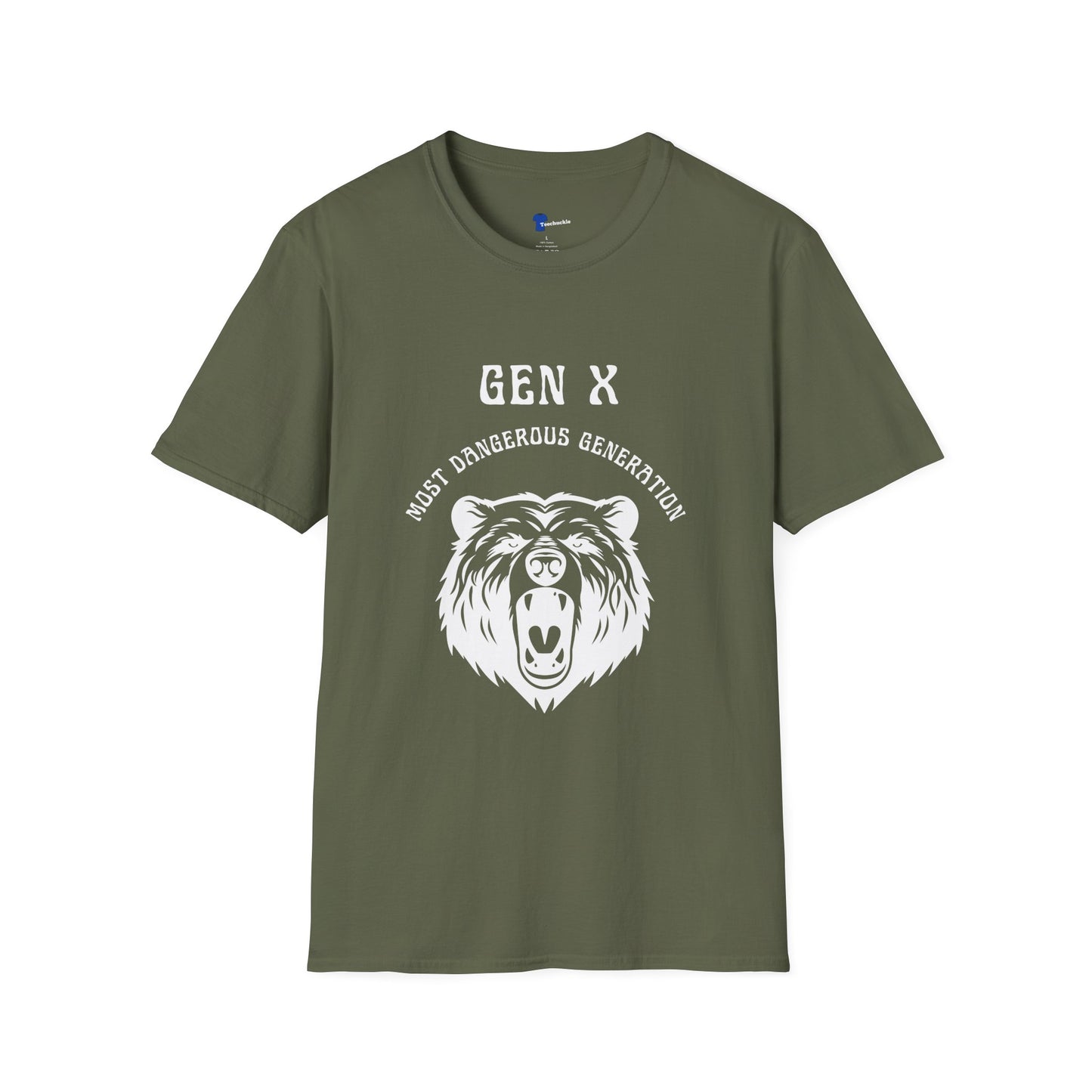 Gen X Shirt Most Dangerous Generation Tee, Outlaw Generation X T-Shirt, 1970s Birthday Gift For Gen X, Badass Latchkey Kid Bear Apparel