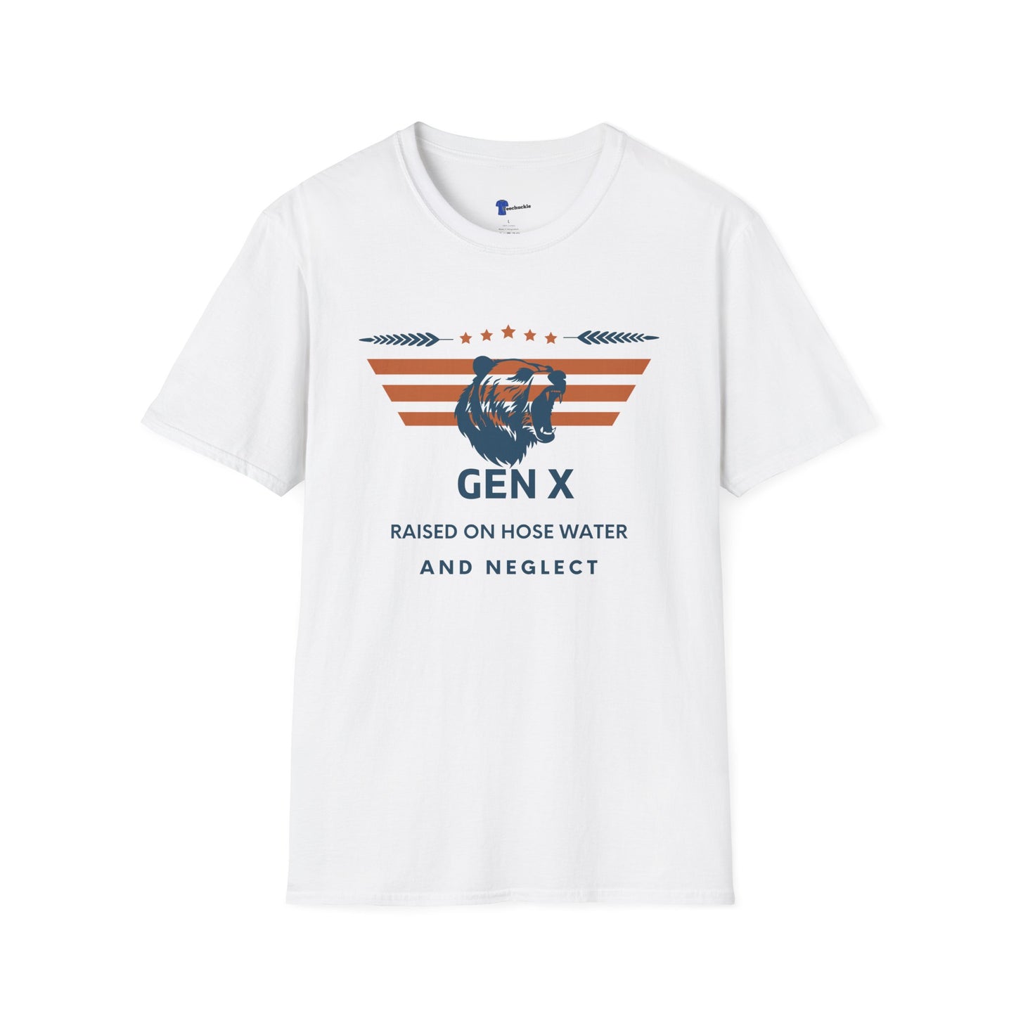Gen x Raised On Hose Water And Neglect T-shirt,  Bear Tee, Gen X Pride Shirt