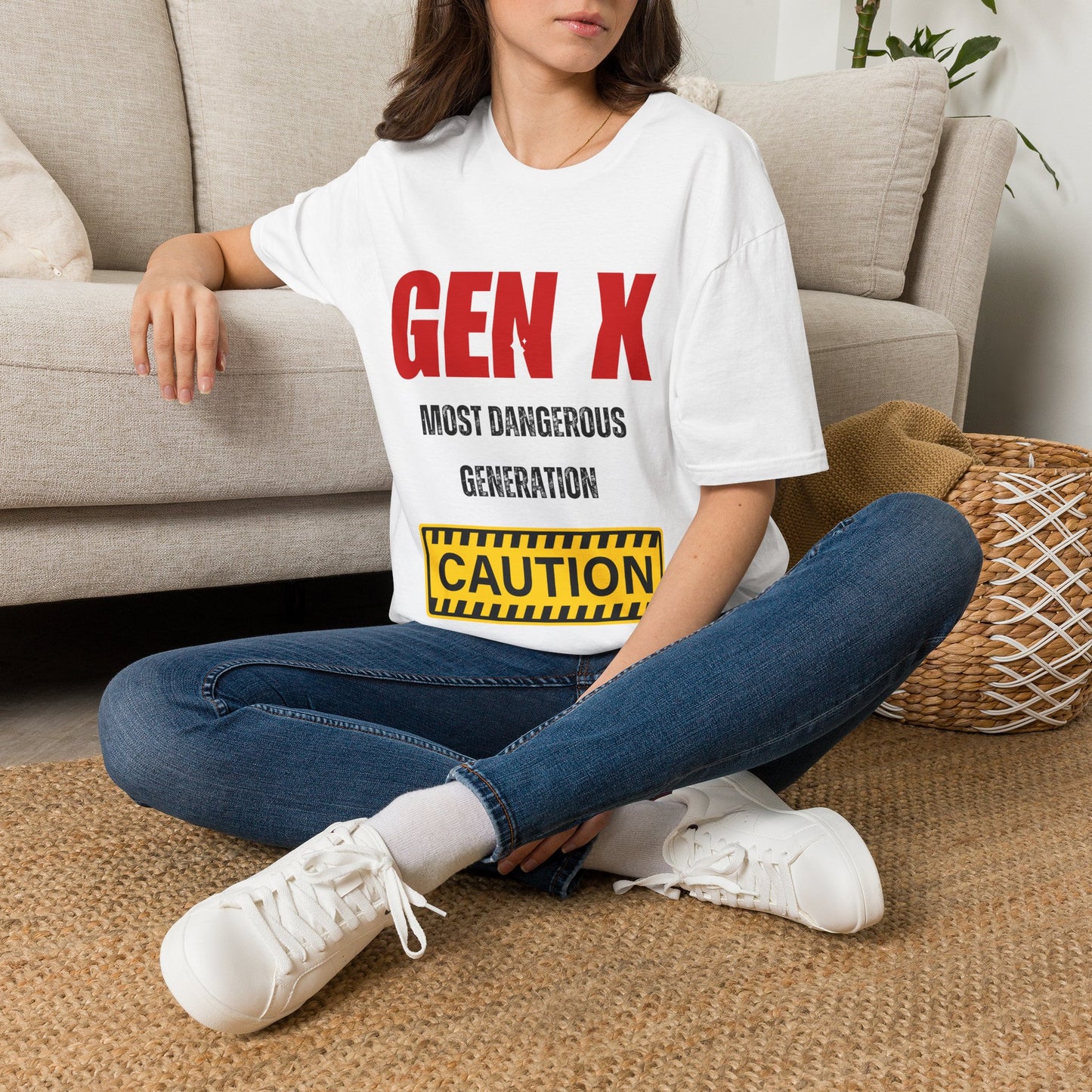 Gen X Most Dangerous Generation T-Shirt | Retro Sarcastic Tee