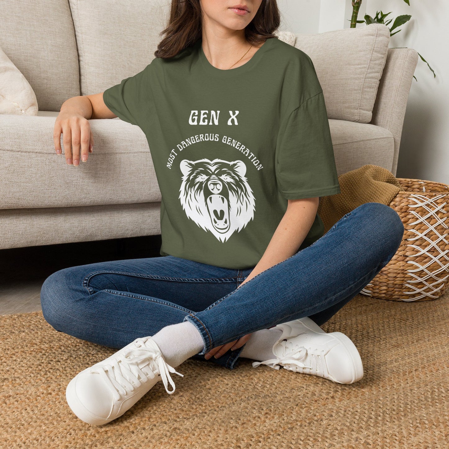 Gen X Shirt Most Dangerous Generation Tee, Outlaw Generation X T-Shirt, 1970s Birthday Gift For Gen X, Badass Latchkey Kid Bear Apparel