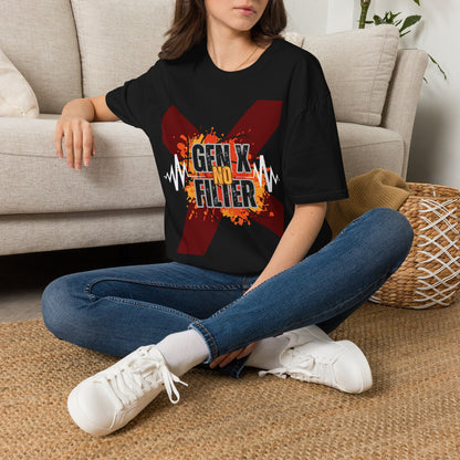 Gen X No Filter Shirt, Funny Generation X Graphic Tee, Sarcastic Gen X T-Shirt, Retro Grunge Aesthetic Shirt, Unfiltered Generation X Gift