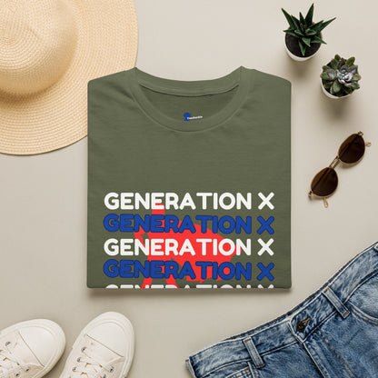 Funny Gen X Superhero T-Shirt | Retro Generation X Graphic Tee