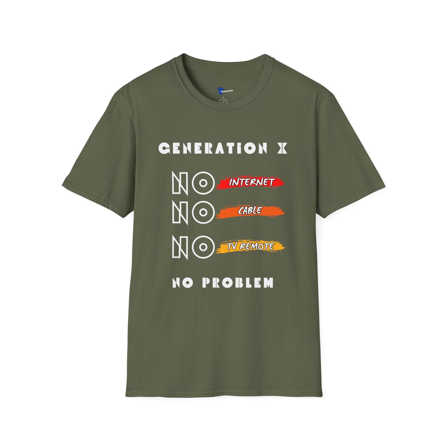 Funny Gen X Shirt No Internet No Cable No Problem, Retro Childhood Nostalgia T-Shirt, Sarcastic Generation X Tee, Latchkey Kid Birthday Gift
