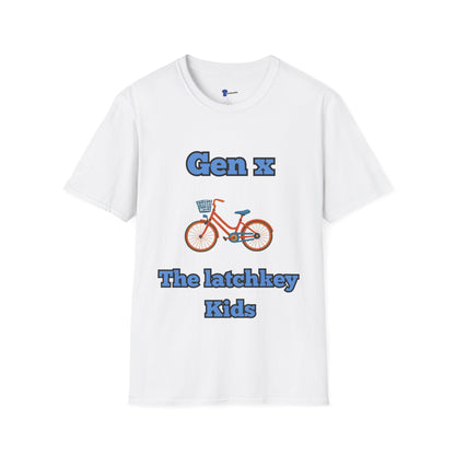 Retro Gen X Latchkey Kids T-Shirt | Vintage 1980s Nostalgia Tee