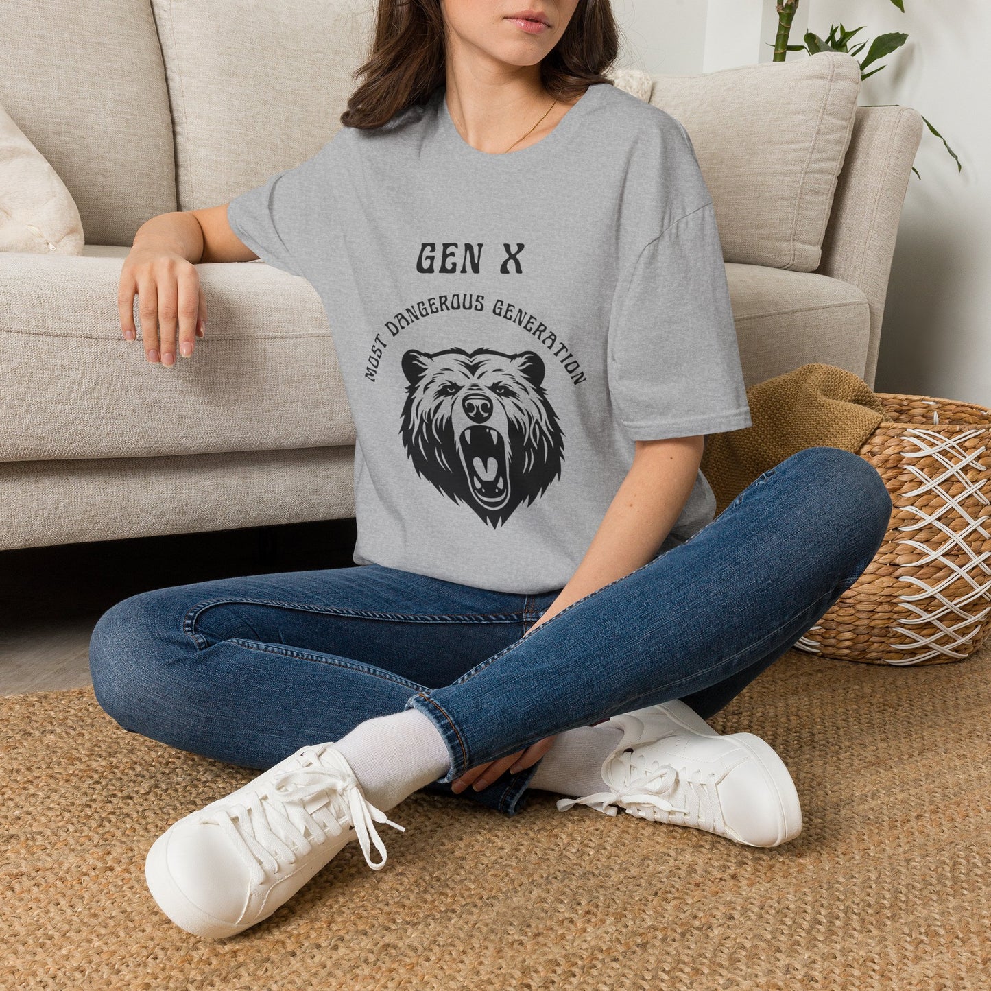 Gen X Shirt Most Dangerous Generation Tee, Outlaw Generation X T-Shirt, 1970s Birthday Gift For Gen X, Badass Latchkey Kid Bear Apparel